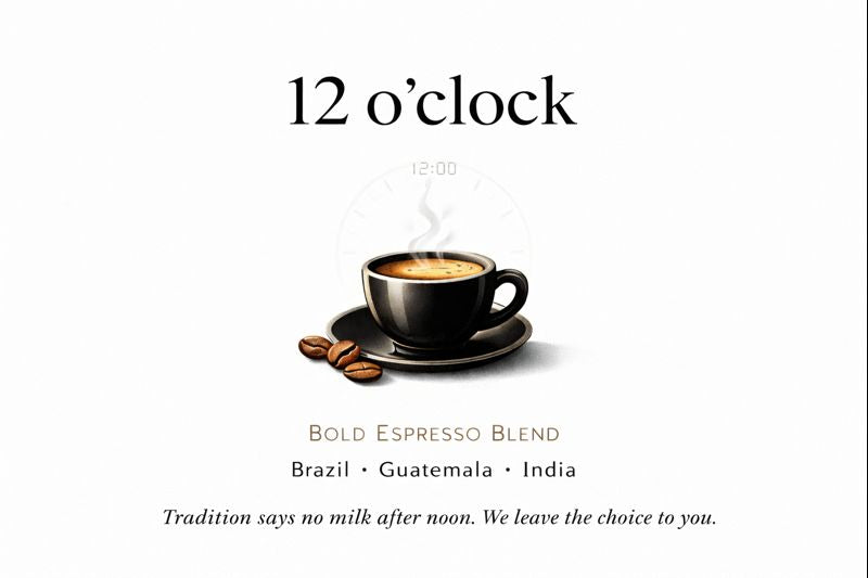 Espresso 12 o'clock